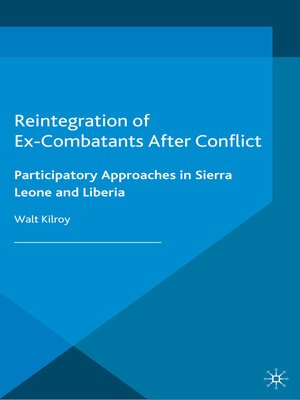 cover image of Reintegration of Ex-Combatants After Conflict